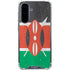 Kenya Flag Distressed Galaxy A36 5G Clear Case